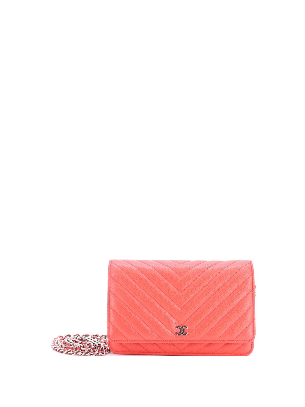 Chanel Wallet On Chain Chevron Caviar #279517C32B